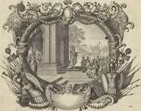 An illustration from Historische Bilder-Bibel : welche besteht in Fünff Theill (1700)