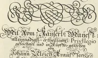 An illustration from Historische Bilder-Bibel : welche besteht in Fünff Theill (1700)