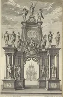 An illustration from Historische Bilder-Bibel : welche besteht in Fünff Theill (1700)