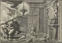 An illustration from Historische Bilder-Bibel : welche besteht in Fünff Theill (1700)