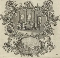 An illustration from Historische Bilder-Bibel : welche besteht in Fünff Theill (1700)