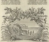 An illustration from Historische Bilder-Bibel : welche besteht in Fünff Theill (1700)