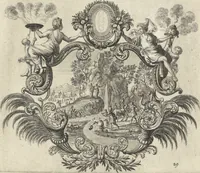 An illustration from Historische Bilder-Bibel : welche besteht in Fünff Theill (1700)