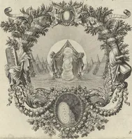An illustration from Historische Bilder-Bibel : welche besteht in Fünff Theill (1700)