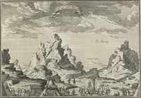 An illustration from Historische Bilder-Bibel : welche besteht in Fünff Theill (1700)
