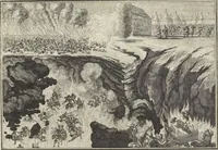 An illustration from Historische Bilder-Bibel : welche besteht in Fünff Theill (1700)