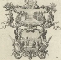 An illustration from Historische Bilder-Bibel : welche besteht in Fünff Theill (1700)