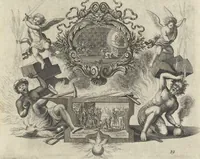 An illustration from Historische Bilder-Bibel : welche besteht in Fünff Theill (1700)