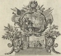An illustration from Historische Bilder-Bibel : welche besteht in Fünff Theill (1700)