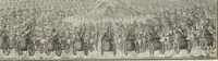 An illustration from Biblisches Engel- u. Kunst Werck : alles das jenige, was in Heiliger Göttlicher Schrifft Altes und Neuen Testaments von den heiligen Engeln Gottes ... zu finden ist ... : mit Fleiss zusammen getragen, in Kupffer gestochen und verlegt (1705)