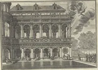 Picture 46 of 61 from Biblisches Engel- u. Kunst Werck : alles das jenige, was in Heiliger Göttlicher Schrifft Altes und Neuen Testaments von den heiligen Engeln Gottes ... zu finden ist ... : mit Fleiss zusammen getragen, in Kupffer gestochen und verlegt (1705), leaf 50