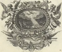 Picture 59 of 61 from Biblisches Engel- u. Kunst Werck : alles das jenige, was in Heiliger Göttlicher Schrifft Altes und Neuen Testaments von den heiligen Engeln Gottes ... zu finden ist ... : mit Fleiss zusammen getragen, in Kupffer gestochen und verlegt (1705), leaf 62