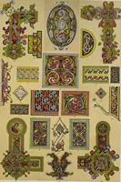 Picture 266 of 387 from The grammar of ornament (1868), leaf 240
