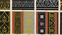 Picture 137 of 387 from The grammar of ornament (1868), leaf 94