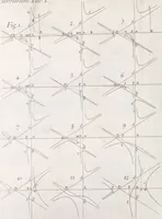 An illustration from Opticks, or, A treatise of the reflexions, refractions, inflexions and colours of light ; Also two treatises of the species and magnitude of curvilinear figures (1704)