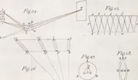 An illustration from Opticks, or, A treatise of the reflexions, refractions, inflexions and colours of light ; Also two treatises of the species and magnitude of curvilinear figures (1704)