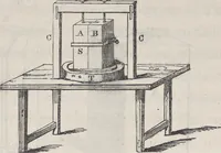 An illustration from Traité théorique et pratique de l'impression des tissus (1846)