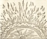 An illustration from De naturae diuinis characterismis, seu, Raris & admirandis spectaculis, causis, indiciis, proprietatibus rerum in partibus singulis vniuersi, libri II (1575)