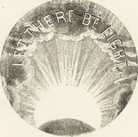 An illustration from The principles of light and color: including among other things the harmonic laws of the universe, the etherio-atomic philosophy of force, chromo chemistry, chromo therapeutics, and the general philosophy of the fine forces, together with numerous discoveries and practical applications .. (1878)