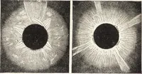 An illustration from The principles of light and color: including among other things the harmonic laws of the universe, the etherio-atomic philosophy of force, chromo chemistry, chromo therapeutics, and the general philosophy of the fine forces, together with numerous discoveries and practical applications .. (1878)
