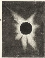 An illustration from The principles of light and color: including among other things the harmonic laws of the universe, the etherio-atomic philosophy of force, chromo chemistry, chromo therapeutics, and the general philosophy of the fine forces, together with numerous discoveries and practical applications .. (1878)