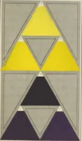 An illustration from A nomenclature of colours, applicable to the arts and natural sciences, to manufactures and other purposes of general utility (1846)