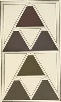 An illustration from A nomenclature of colours, applicable to the arts and natural sciences, to manufactures and other purposes of general utility (1846)