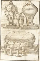 Picture 41 of 128 from Le vray et methodique cours de la physique resolutiue, vulgairement dite chymie : representé par figures generales & particulieres : pour connoistre la theotechnie ergocosmique, c'est à dire, l'art de Dieu, en l'ouurage de l'vniuers (1653), leaf 152