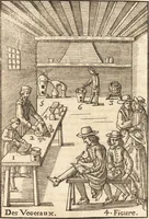An illustration from Le vray et methodique cours de la physique resolutiue, vulgairement dite chymie : representé par figures generales & particulieres : pour connoistre la theotechnie ergocosmique, c'est à dire, l'art de Dieu, en l'ouurage de l'vniuers (1653)