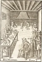 Picture 102 of 128 from Le vray et methodique cours de la physique resolutiue, vulgairement dite chymie : representé par figures generales & particulieres : pour connoistre la theotechnie ergocosmique, c'est à dire, l'art de Dieu, en l'ouurage de l'vniuers (1653), leaf 501