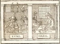 Picture 110 of 128 from Le vray et methodique cours de la physique resolutiue, vulgairement dite chymie : representé par figures generales & particulieres : pour connoistre la theotechnie ergocosmique, c'est à dire, l'art de Dieu, en l'ouurage de l'vniuers (1653), leaf 532