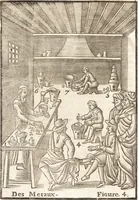 Picture 123 of 128 from Le vray et methodique cours de la physique resolutiue, vulgairement dite chymie : representé par figures generales & particulieres : pour connoistre la theotechnie ergocosmique, c'est à dire, l'art de Dieu, en l'ouurage de l'vniuers (1653), leaf 601