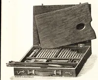 An illustration from A descriptive handbook of modern water-colour pigments : illustrated with seventy-two colour washes skilfully gradated by hand on whatman's drawing paper : with an introductory essay on the recent water-colour controversy