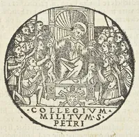 Picture 1 of 2 from Bulla erectionis officii dominorum Militum S. Petri de numero participantium nuncupatorum quamplurimis priuilegiis decorati (1521), leaf 4