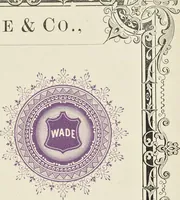 Picture 49 of 71 from Specimens of black and colored printing inks manufactured by H.D. Wade & Co., no. 50 Ann Street, New York (1870), leaf 100