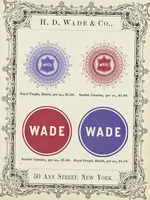 Picture 62 of 71 from Specimens of black and colored printing inks manufactured by H.D. Wade & Co., no. 50 Ann Street, New York (1870), leaf 116