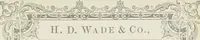 An illustration from Specimens of black and colored printing inks manufactured by H.D. Wade & Co., no. 50 Ann Street, New York (1870)