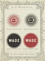 An illustration from Specimens of black and colored printing inks manufactured by H.D. Wade & Co., no. 50 Ann Street, New York (1870)