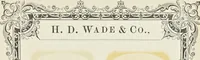 An illustration from Specimens of black and colored printing inks manufactured by H.D. Wade & Co., no. 50 Ann Street, New York (1870)