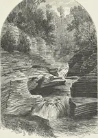 An illustration from Specimens of black and colored printing inks manufactured by H.D. Wade & Co., no. 50 Ann Street, New York (1870)
