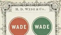 An illustration from Specimens of black and colored printing inks manufactured by H.D. Wade & Co., no. 50 Ann Street, New York (1870)