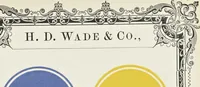 Picture 23 of 71 from Specimens of black and colored printing inks manufactured by H.D. Wade & Co., no. 50 Ann Street, New York (1870), leaf 64