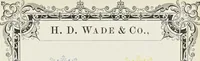 An illustration from Specimens of black and colored printing inks manufactured by H.D. Wade & Co., no. 50 Ann Street, New York (1870)