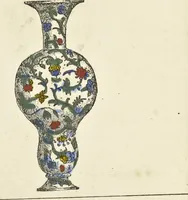 An illustration from Traité des peintures, applications et procédés employés sur bois, sur étoffes, sur papier : orné de 30 planches pour en faciliter le travail (1834)