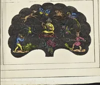 An illustration from Traité des peintures, applications et procédés employés sur bois, sur étoffes, sur papier : orné de 30 planches pour en faciliter le travail (1834)
