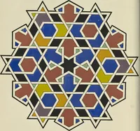 An illustration from On colour, and on the necessity for a general diffusion of taste among all classes : with remarks on laying out dressed geometrical gardens, examples of good and bad taste, illustrated by woodcuts and coloured plates in contrast (1858)