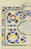 An illustration from On colour, and on the necessity for a general diffusion of taste among all classes : with remarks on laying out dressed geometrical gardens, examples of good and bad taste, illustrated by woodcuts and coloured plates in contrast (1858)