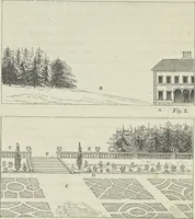 An illustration from On colour, and on the necessity for a general diffusion of taste among all classes : with remarks on laying out dressed geometrical gardens, examples of good and bad taste, illustrated by woodcuts and coloured plates in contrast (1858)