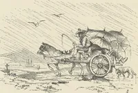 An illustration from The theory and practice of landscape painting in water-colours illustrated by a series of twenty-six drawings and diagrams in colours and numerous woodcuts (1885)