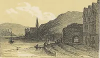 An illustration from The theory and practice of landscape painting in water-colours illustrated by a series of twenty-six drawings and diagrams in colours and numerous woodcuts (1885)